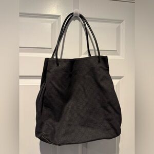 Gucci Vintage Black Tote Bag